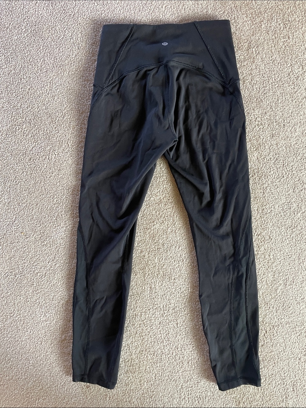 lululemon athletica Black High-Waist Performance Leggings